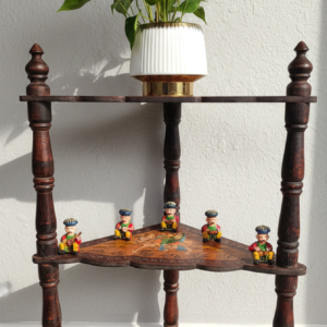 Corner Stand – Decorative Handcrafted Wooden Accent