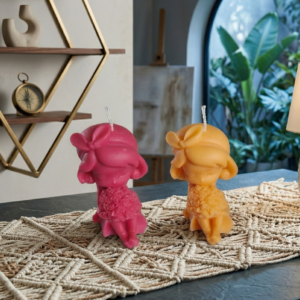 Floral Dream Girl Candles – Sculpted Girl Candles