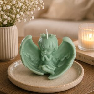Angel with Wings Candle – Big