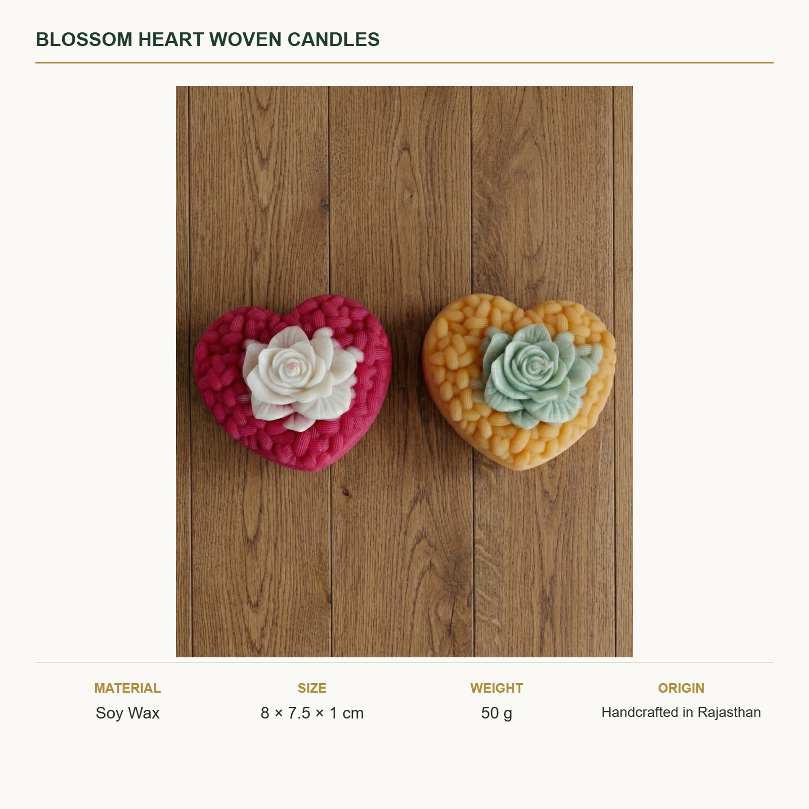 Woven Candles โ view 3