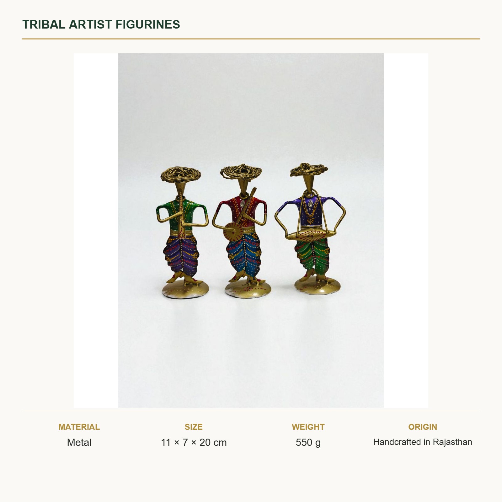 Tribal Artist Figurines โ view 6