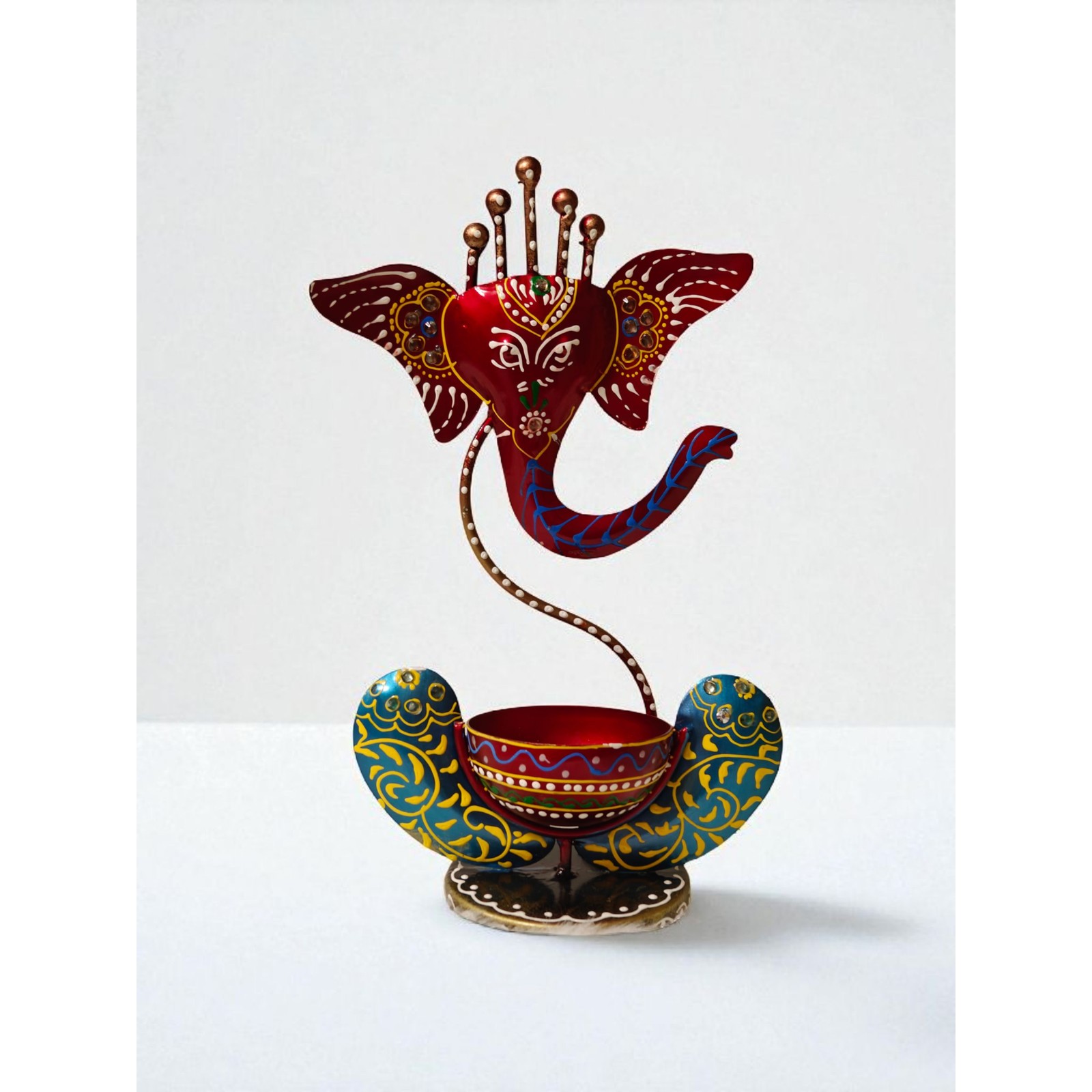 Ganesh Tealight Holder โ ganesh tealight holder by Premloom Envision