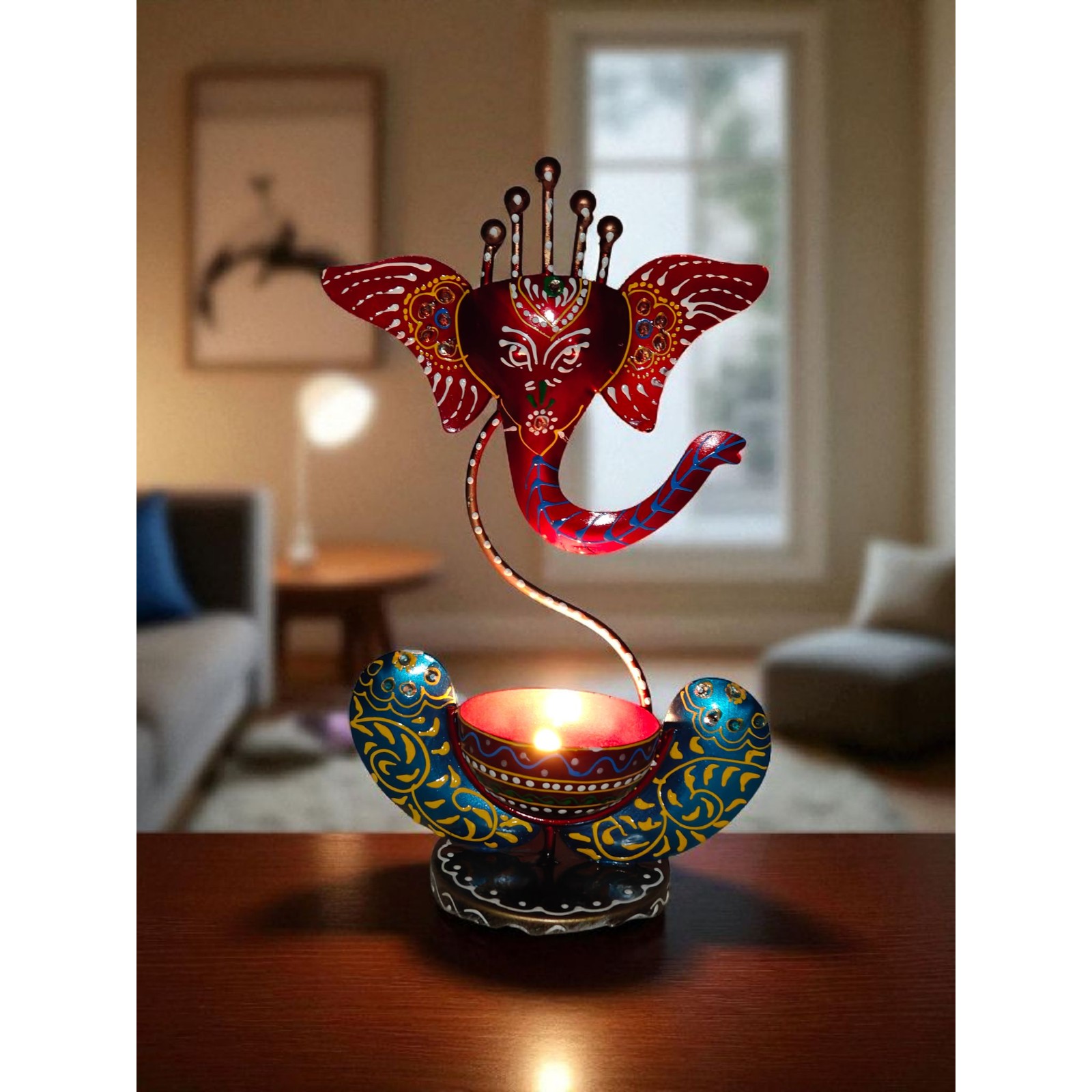 Ganesh Tealight Holder โ view 5