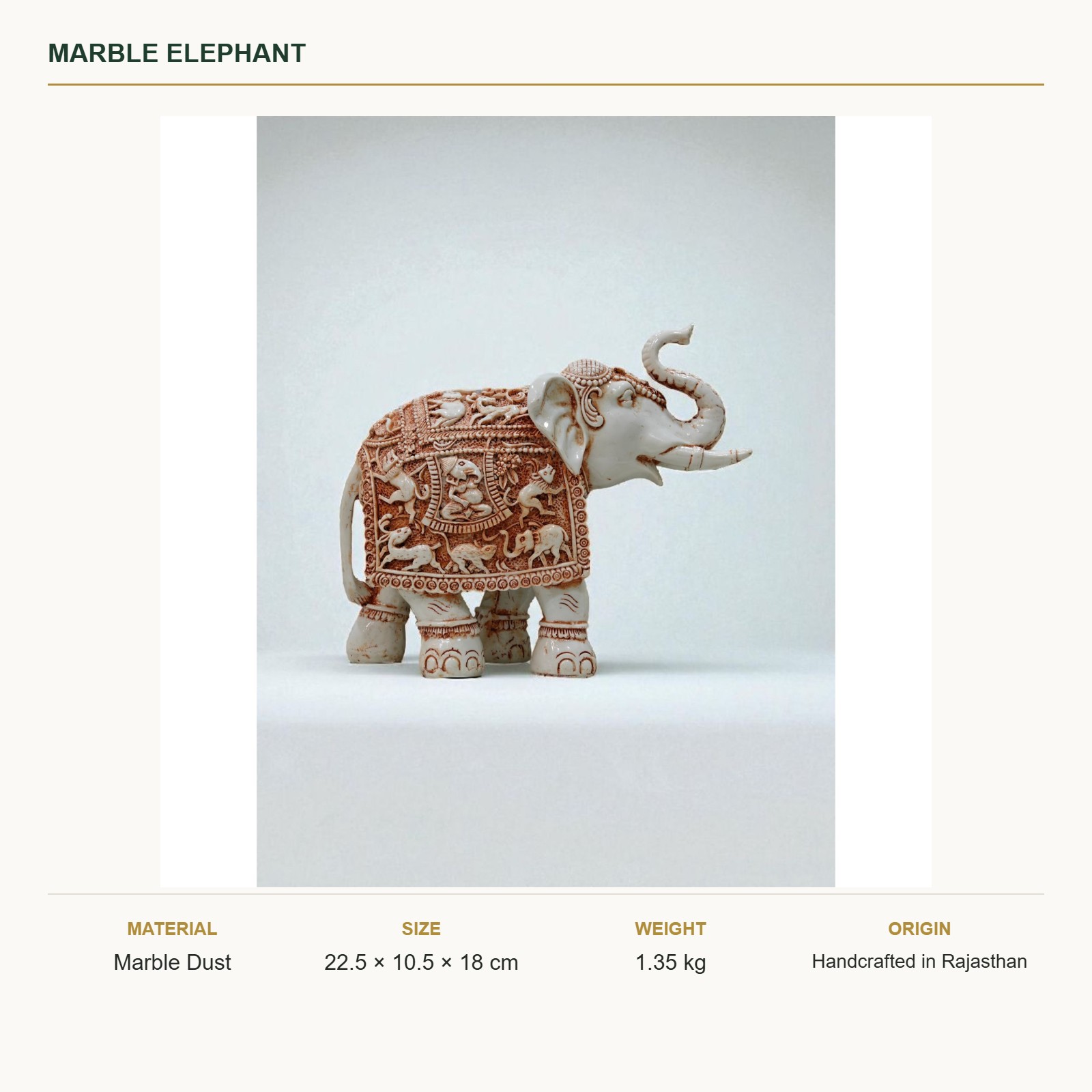 Marble Elephant โ view 6