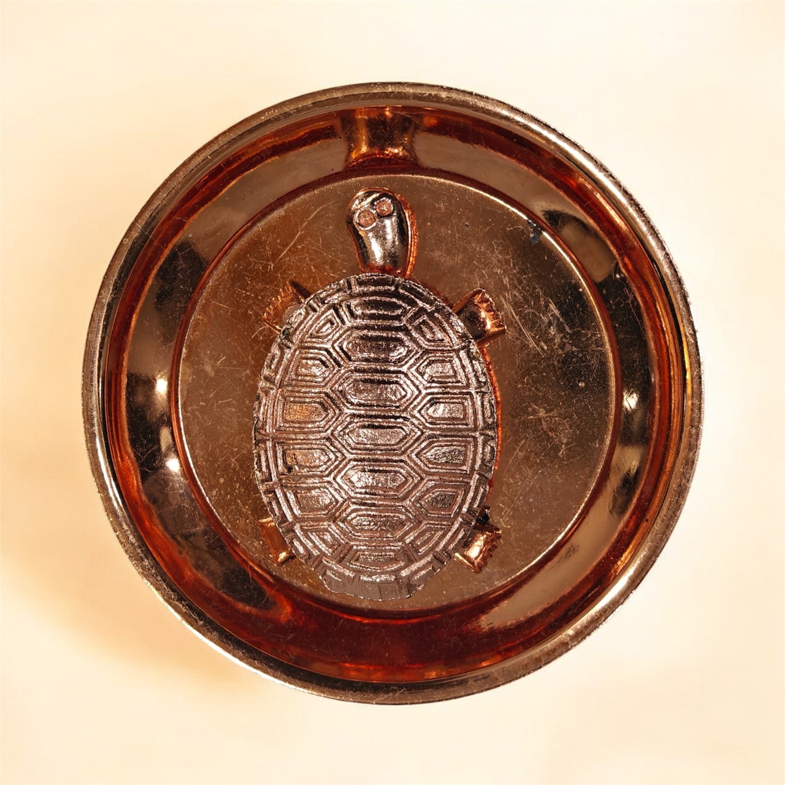 Lucky Turtle Metal Plate โ view 4