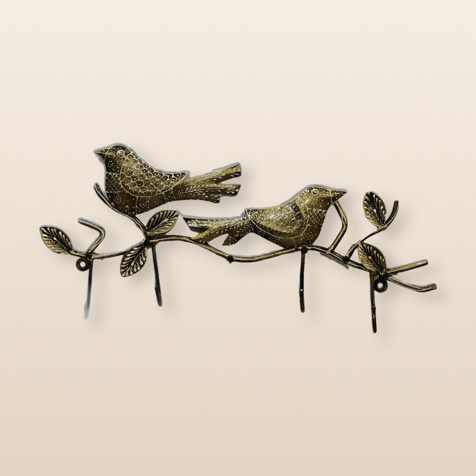 Bird Key Holder, on a wall