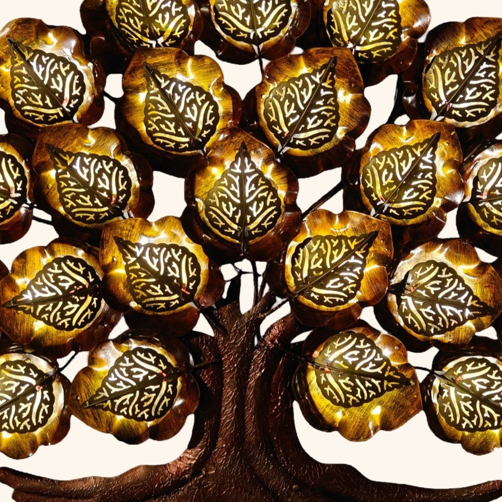 Tree Light, close up of the detail