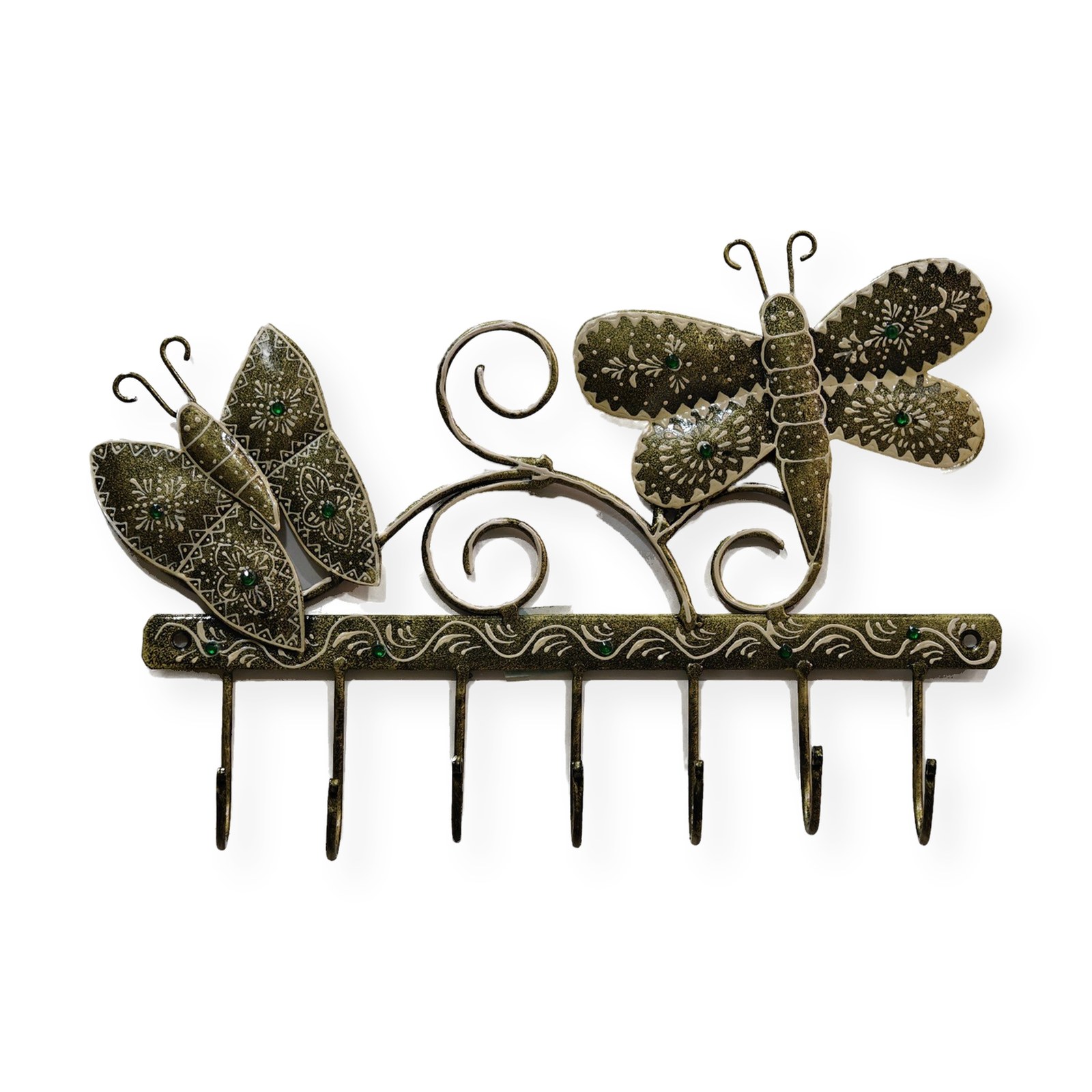 Butterfly Key Holder, on a white background