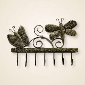 Butterfly Key Holder, on a cream background