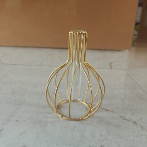Round Cage Bud Vase