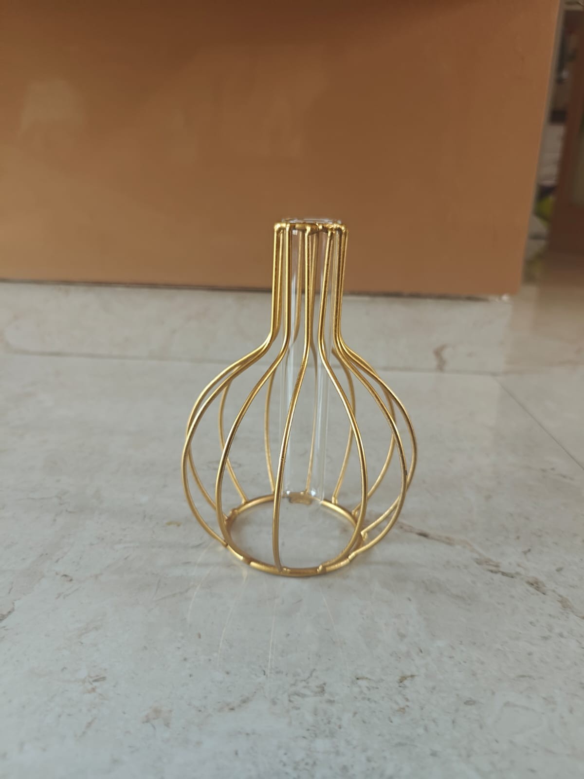 Round Cage Bud Vase
