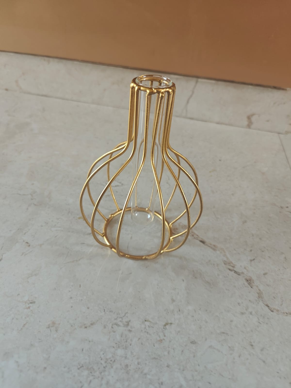 Round Cage Bud Vase view 2